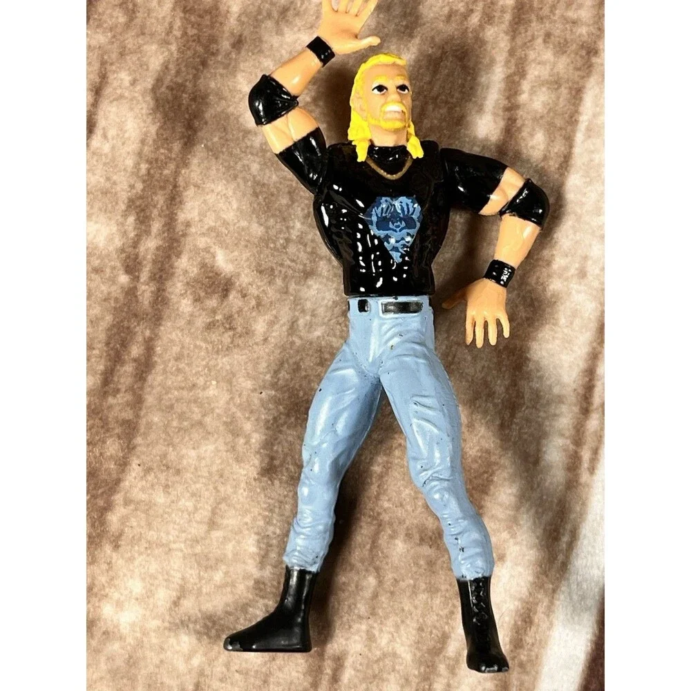 Wwe Nwo Steel Slammers Vintage 2.5’  1998 toy biz  Cast  figures Collectibles